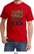 Mens Funny Shirt Camo is the New Black Tee T-Shirt