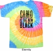 Mens Funny Shirt Camo is the New Black Tie Dye Tee T-shirt