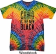 Mens Funny Shirt Camo is the New Black Tie Dye Tee T-shirt