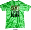 Mens Funny Shirt Camo is the New Black Twist Tie Dye Tee T-shirt
