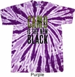 Mens Funny Shirt Camo is the New Black Twist Tie Dye Tee T-shirt