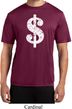 Mens Funny Shirt Distressed Dollar Sign Moisture Wicking Tee T-Shirt