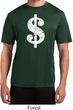Mens Funny Shirt Distressed Dollar Sign Moisture Wicking Tee T-Shirt