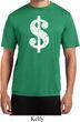 Mens Funny Shirt Distressed Dollar Sign Moisture Wicking Tee T-Shirt