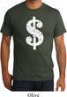 Mens Funny Shirt Distressed Dollar Sign Organic Tee T-Shirt