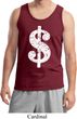 Mens Funny Tanktop Distressed Dollar Sign Tank Top