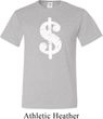 Mens Funny Shirt Distressed Dollar Sign Tall Tee T-Shirt