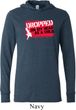 Mens Funny Shirt Dropped On My Head Lightweight Hoodie Tee