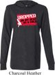 Mens Funny Shirt Dropped On My Head Lightweight Hoodie Tee