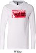 Mens Funny Shirt Dropped On My Head Lightweight Hoodie Tee