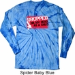 Mens Funny Shirt Dropped On My Head Long Sleeve Tie Dye Tee T-shirt