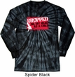 Mens Funny Shirt Dropped On My Head Long Sleeve Tie Dye Tee T-shirt