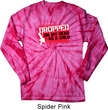 Mens Funny Shirt Dropped On My Head Long Sleeve Tie Dye Tee T-shirt