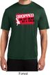 Mens Funny Shirt Dropped On My Head Moisture Wicking Tee T-Shirt