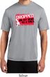 Mens Funny Shirt Dropped On My Head Moisture Wicking Tee T-Shirt