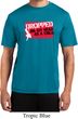 Mens Funny Shirt Dropped On My Head Moisture Wicking Tee T-Shirt