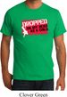 Mens Funny Shirt Dropped On My Head Organic Tee T-Shirt