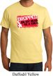 Mens Funny Shirt Dropped On My Head Organic Tee T-Shirt