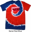 Mens Funny Shirt Dropped On My Head Patriotic Tie Dye Tee T-shirt