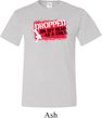 Mens Funny Shirt Dropped On My Head Tall Tee T-Shirt