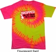 Mens Funny Shirt Dropped On My Head Tie Dye Tee T-shirt