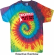 Mens Funny Shirt Dropped On My Head Tie Dye Tee T-shirt