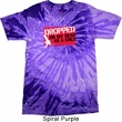 Mens Funny Shirt Dropped On My Head Tie Dye Tee T-shirt