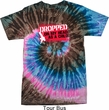 Mens Funny Shirt Dropped On My Head Tie Dye Tee T-shirt