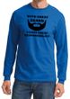 Mens Funny Shirt Great Beard Great Responsibility Long Sleeve Tee