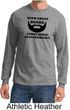 Mens Funny Shirt Great Beard Great Responsibility Long Sleeve Tee