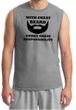 Mens Funny Shirt Great Beard Great Responsibility Muscle Tee T-Shirt