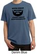 Mens Funny Shirt Great Beard Great Responsibility Pigment Dyed Tee