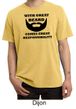 Mens Funny Shirt Great Beard Great Responsibility Pigment Dyed Tee
