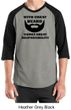 Mens Funny Shirt Great Beard Great Responsibility Raglan Tee T-Shirt