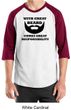 Mens Funny Shirt Great Beard Great Responsibility Raglan Tee T-Shirt
