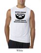 Mens Funny Shirt Great Beard Great Responsibility Sleeveless Tee