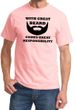 Mens Funny Shirt Great Beard Great Responsibility Tee T-Shirt