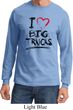 Mens Funny Shirt I Love Big Trucks Long Sleeve Tee T-Shirt