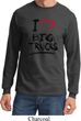Mens Funny Shirt I Love Big Trucks Long Sleeve Tee T-Shirt