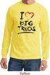 Mens Funny Shirt I Love Big Trucks Long Sleeve Tee T-Shirt