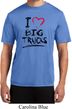 Mens Funny Shirt I Love Big Trucks Moisture Wicking Tee T-Shirt