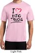 Mens Funny Shirt I Love Big Trucks Moisture Wicking Tee T-Shirt