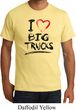 Mens Funny Shirt I Love Big Trucks Organic Tee T-Shirt