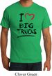 Mens Funny Shirt I Love Big Trucks Organic Tee T-Shirt