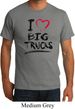 Mens Funny Shirt I Love Big Trucks Organic Tee T-Shirt