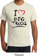 Mens Funny Shirt I Love Big Trucks Organic Tee T-Shirt