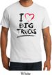 Mens Funny Shirt I Love Big Trucks Organic Tee T-Shirt