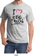 Mens Funny Shirt I Love Big Trucks Tee T-Shirt