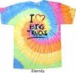 Mens Funny Shirt I Love Big Trucks Tie Dye Tee T-shirt