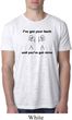 Mens Funny Shirt I've Got Your Back Burnout Tee T-Shirt